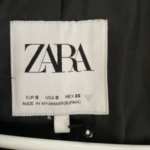 Zara Faux leather jacket